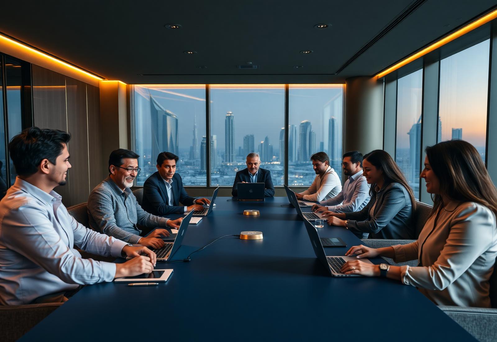 Corporate learning session